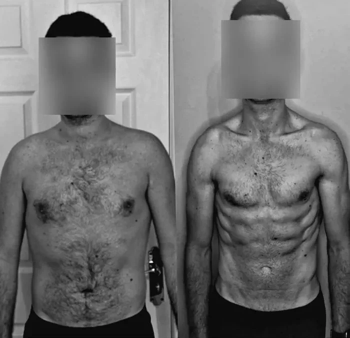 Thrive Coaching client Chris's fat loss and running transformation, Belfast